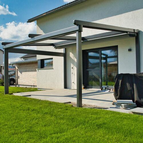 NM Pergola-Faltmarkise offen