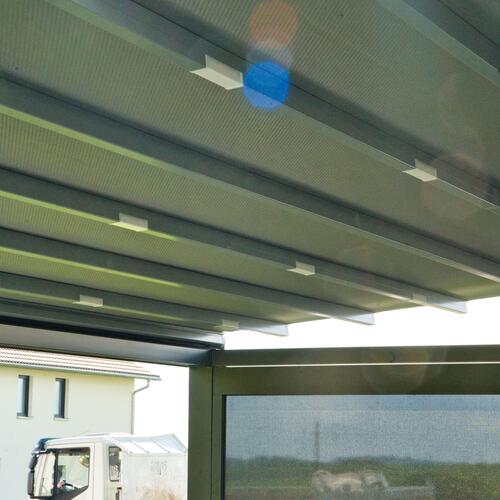 NM Pergola-Faltmarkise Detailfoto