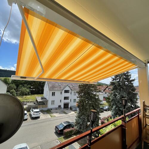 Vollkassettenmarkise Deckenmontage